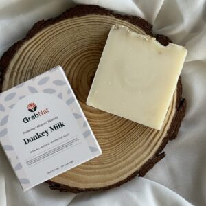 GrabNat Natural Handmade Donkey Milk Soap