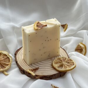 lemon natural handmade soap