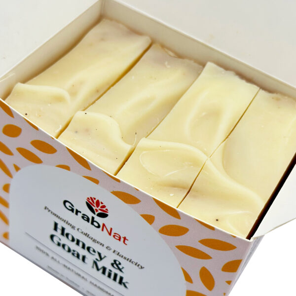 Goat Milk Honey Natural Handmade Soap - Image 4