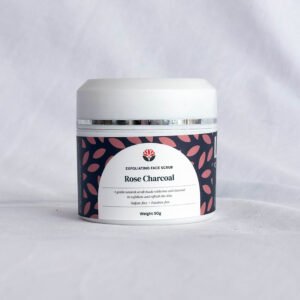 Rose Charcoal Natural Face Scrub