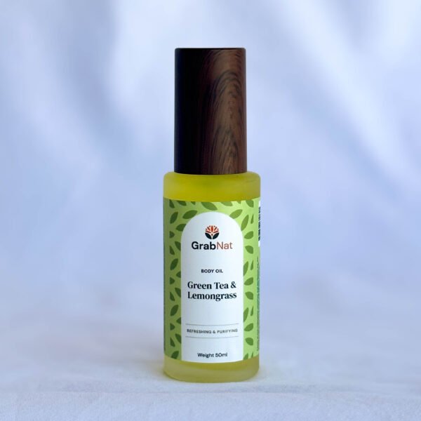 GrabNat Green Tea & Lemongrass Body Oil