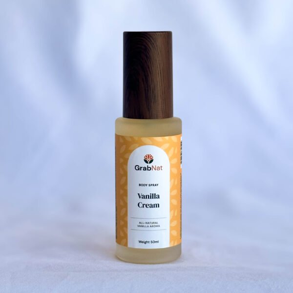 GrabNat Vanilla Cream Body Spray