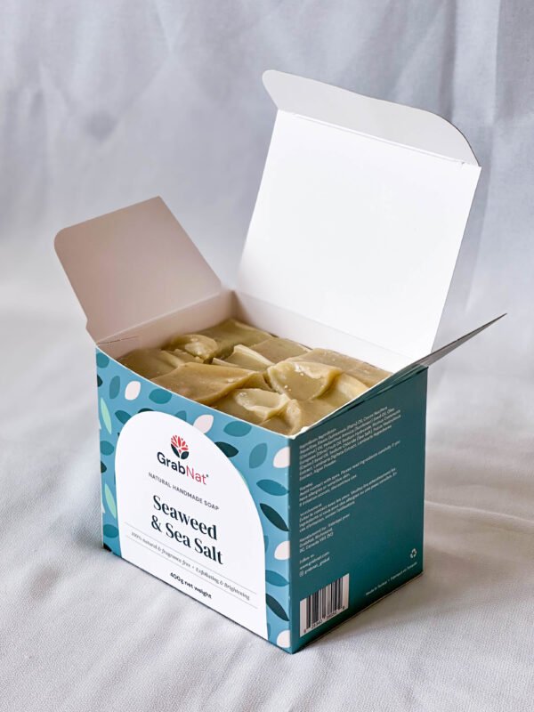 seaweed sea salt handmade soap