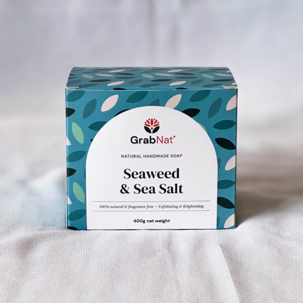 seaweed sea salt handmade soap