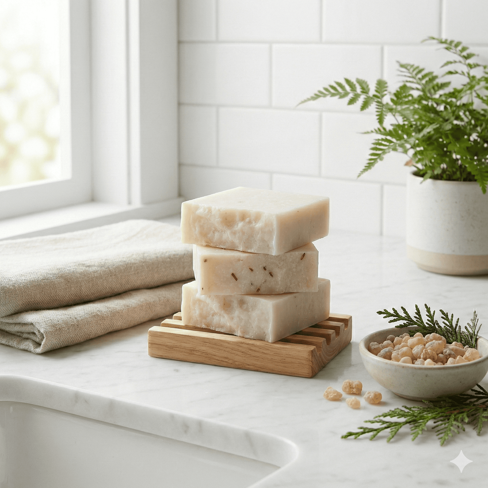 Frankincense & Cedarwood Soap - Image 4